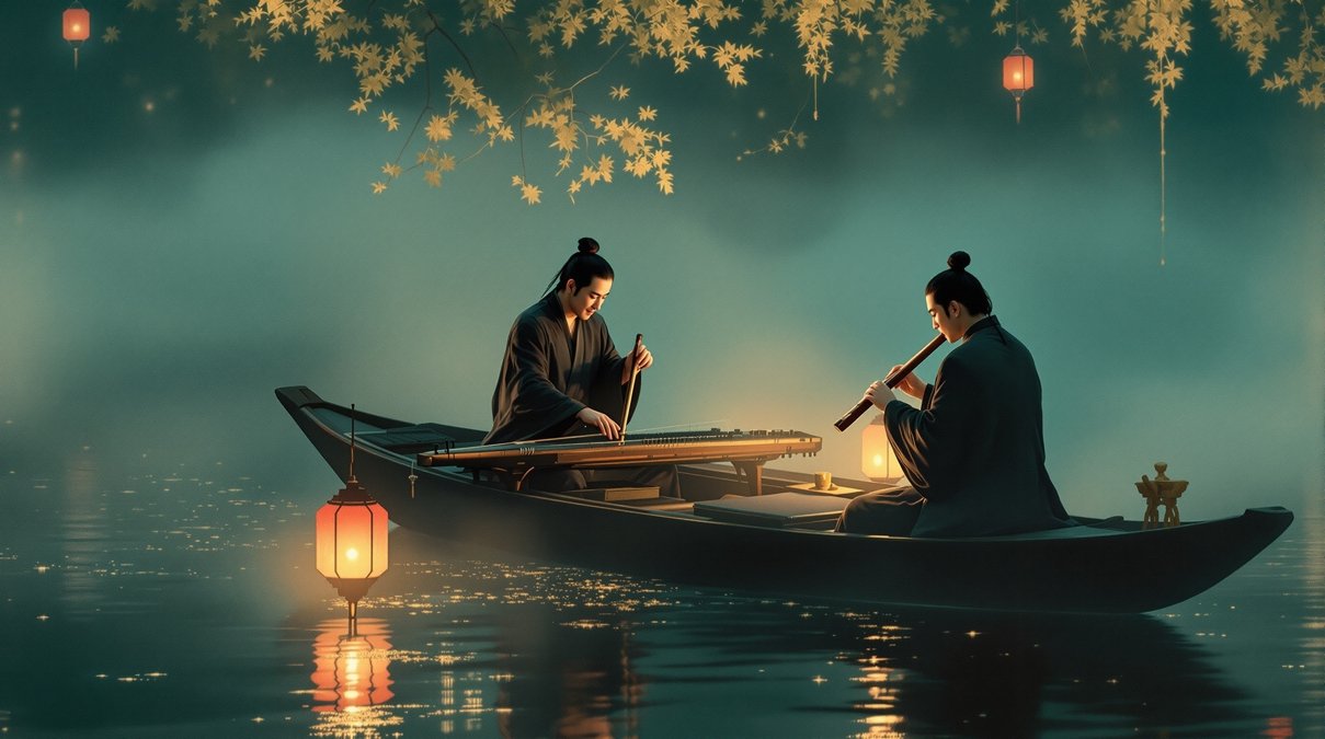 《笑傲江湖》剧照背景