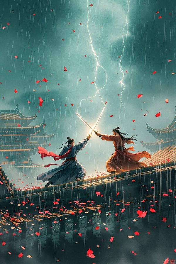 剑雨 2010 武侠影视海报