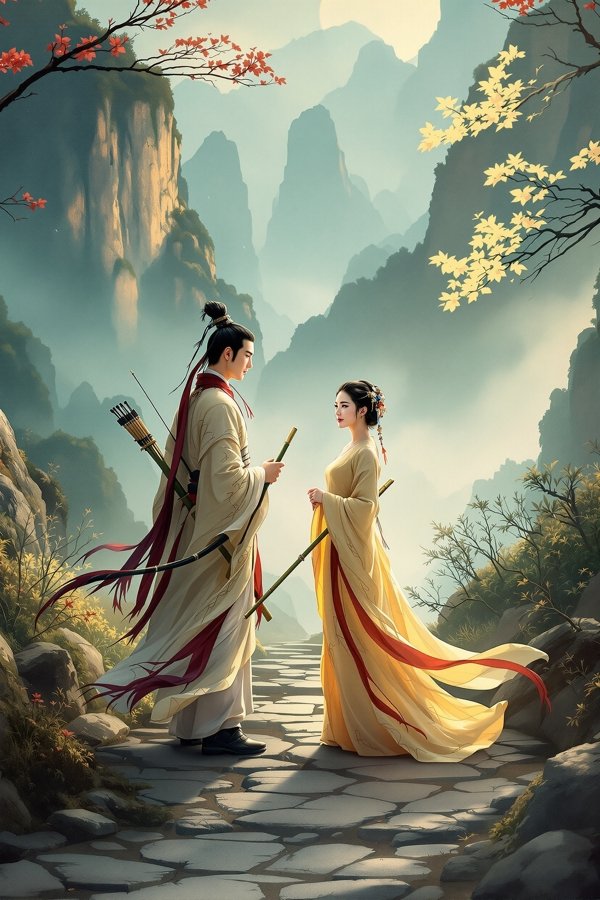《射雕英雄传》系列海报